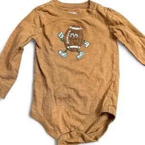 Garanimals brown long sleeve onesie